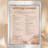 Birth bag essentials: What to pack
